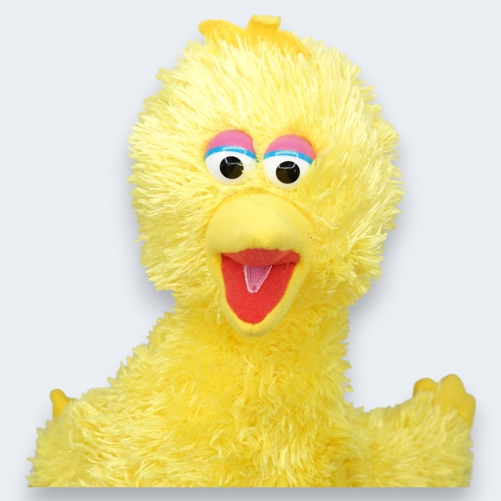 Sesame Street Big Bird 15" Stuffed Plush Animal Yellow‎ 2019 Gund